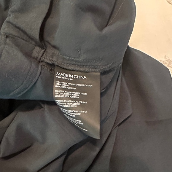 Club Monaco mandria palm Teal Sleeveless Romper size 2 - Picture 6 of 6